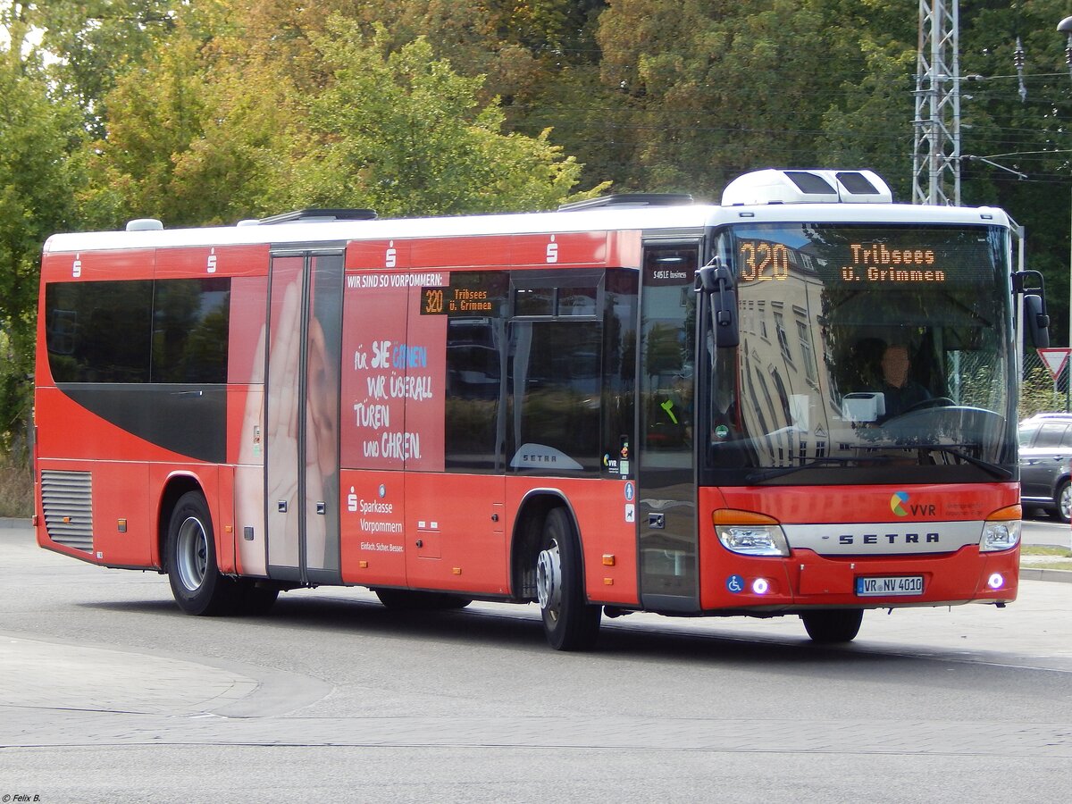 Setra 415 LE Business der VVR in Greifswald am 14.09.2019
