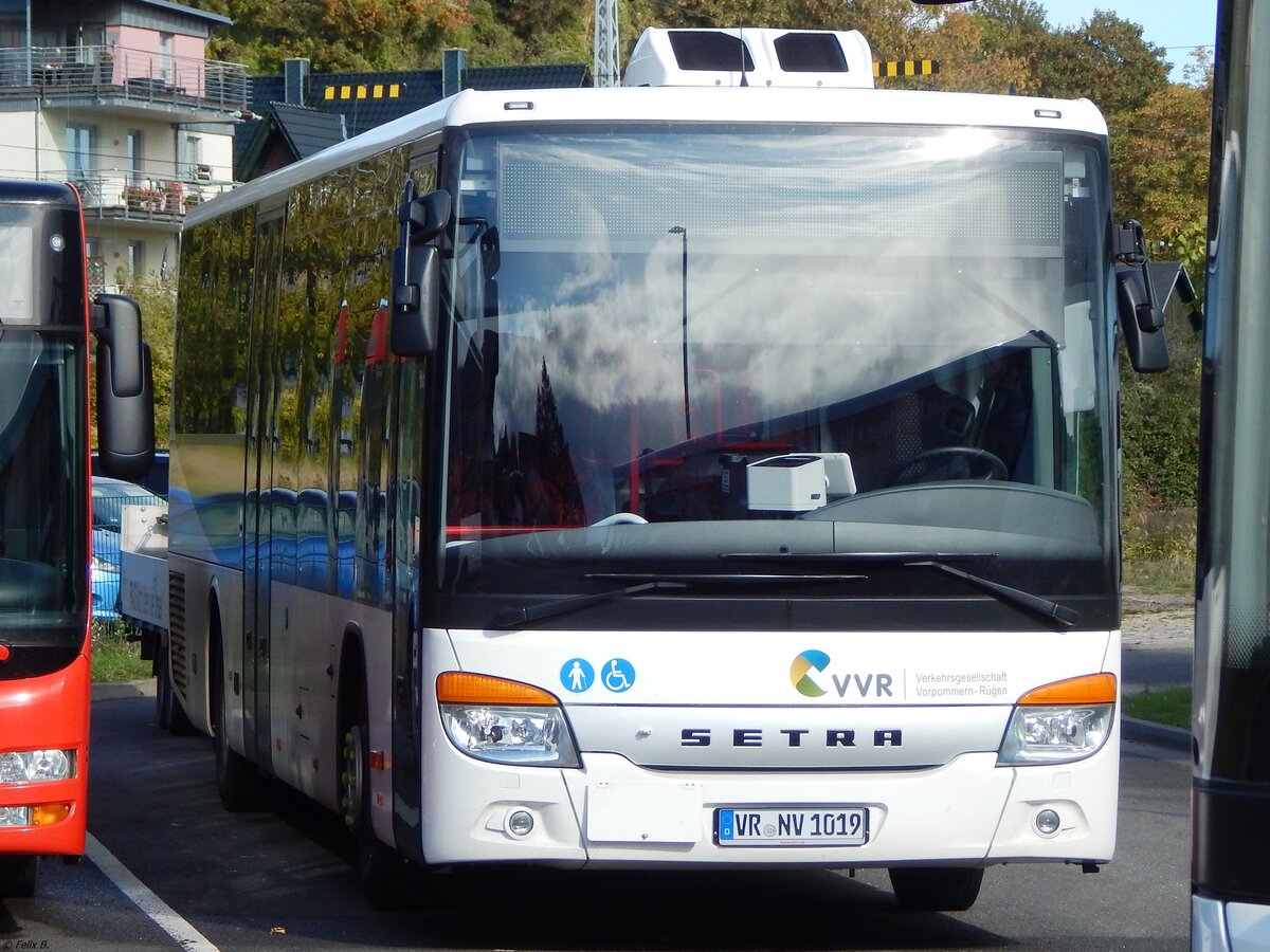 Setra 415 LE Business der VVR in Sassnitz am 06.10.2019
