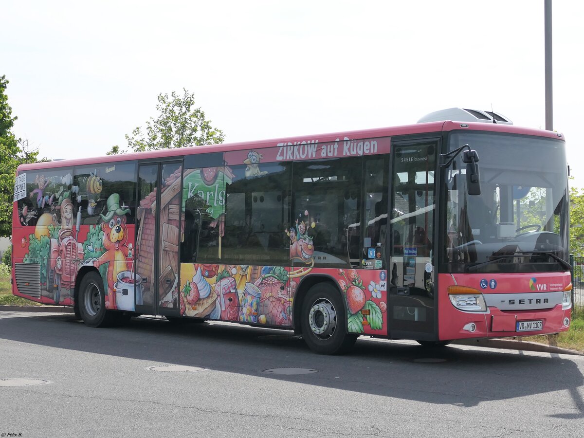 Setra 415 LE Business der VVR in Sassnitz am 08.06.2024