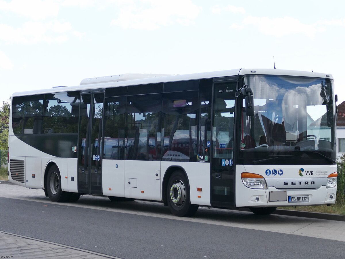 Setra 415 LE Business der VVR in Sassnitz am 09.06.2024