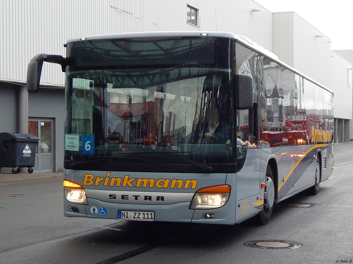 Setra 415 NF von Brinkmann aus Deutschland in Hannover auf der IAA am 24.09.2018