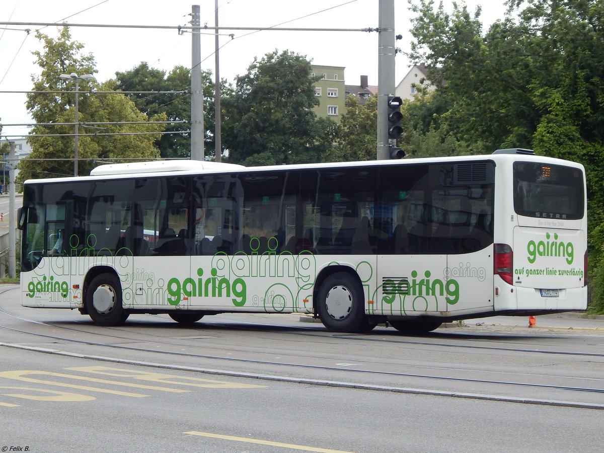 Setra 415 NF von Gairing aus Deutschland in Ulm am 19.06.2018