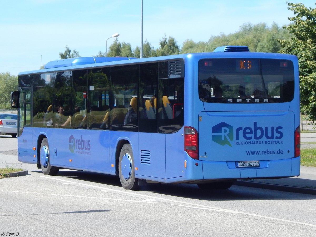 Setra 415 NF von Regionalbus Rostock in Rostock am 27.06.2017