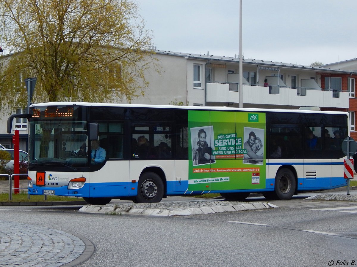 Setra 415 NF der VVR in Grimmen am 05.05.2017