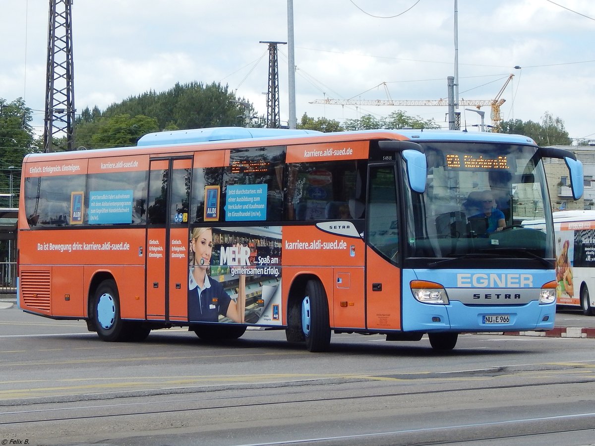 Setra 415 UL von Egner aus Deutschland in Ulm am 19.06.2018