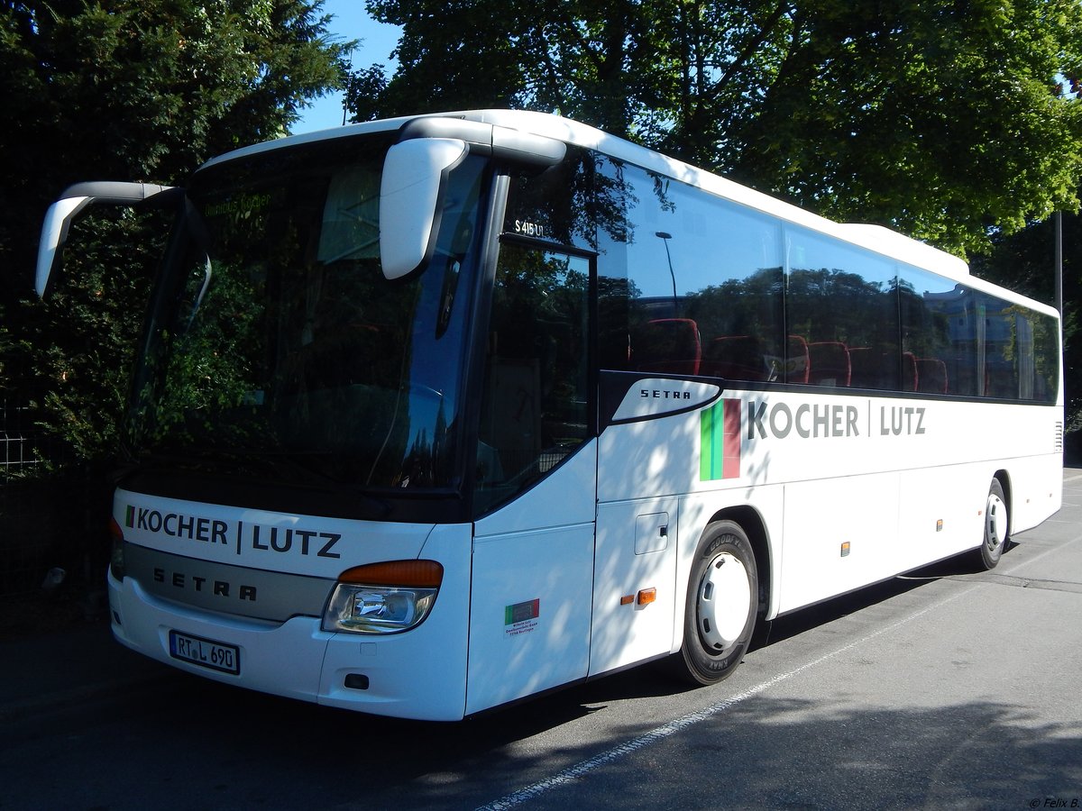 Setra 415 UL von Kocher Lutz aus Deutschland in Tübingen am 20.06.2018