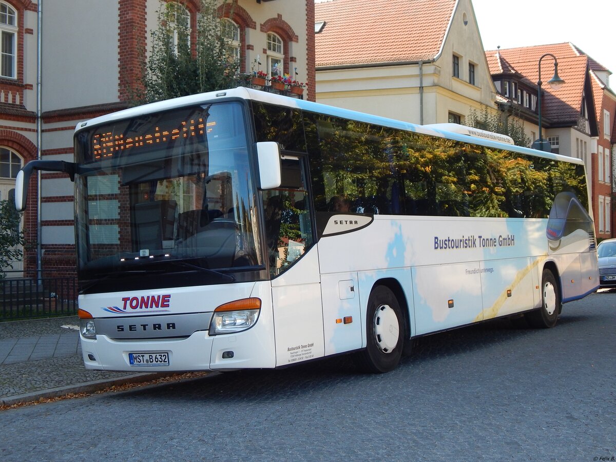 Setra 415 UL von Tonne aus Deutschland in Neustrelitz am 23.09.2019