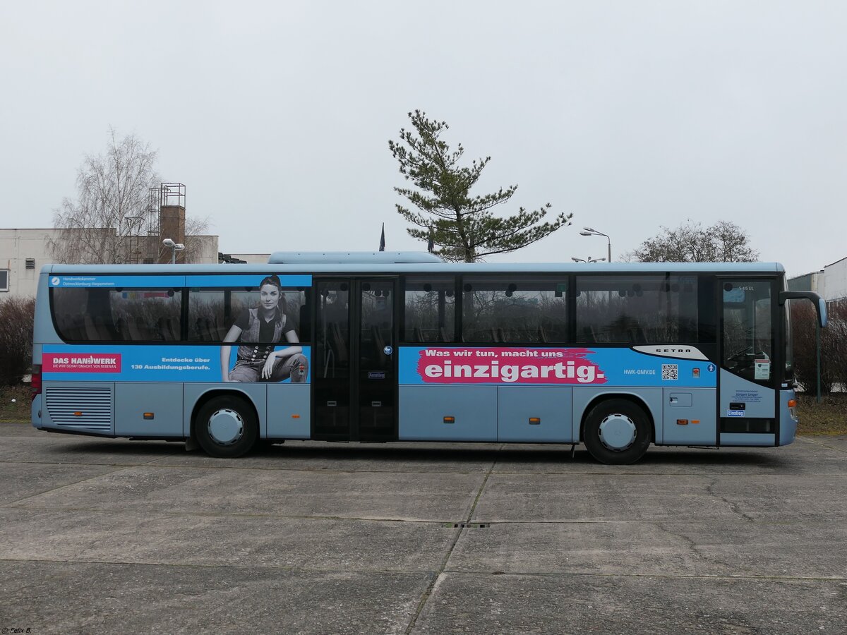 Setra 415 UL von Unger aus Deutschland in Neubrandenburg am 23.01.2021
