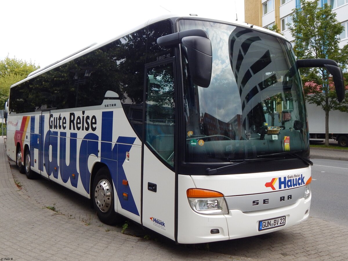 Setra 416 GT-HD von Gute Reise Hauck aus Deutschland in Neubrandenburg am 04.08.2019