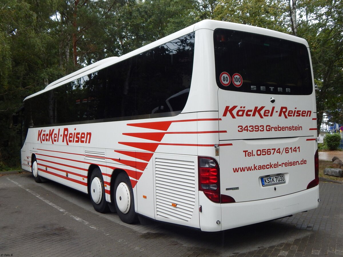 Setra 416 GT-HD von Käckel-Reisen aus Deutschland in Binz am 08.09.2019