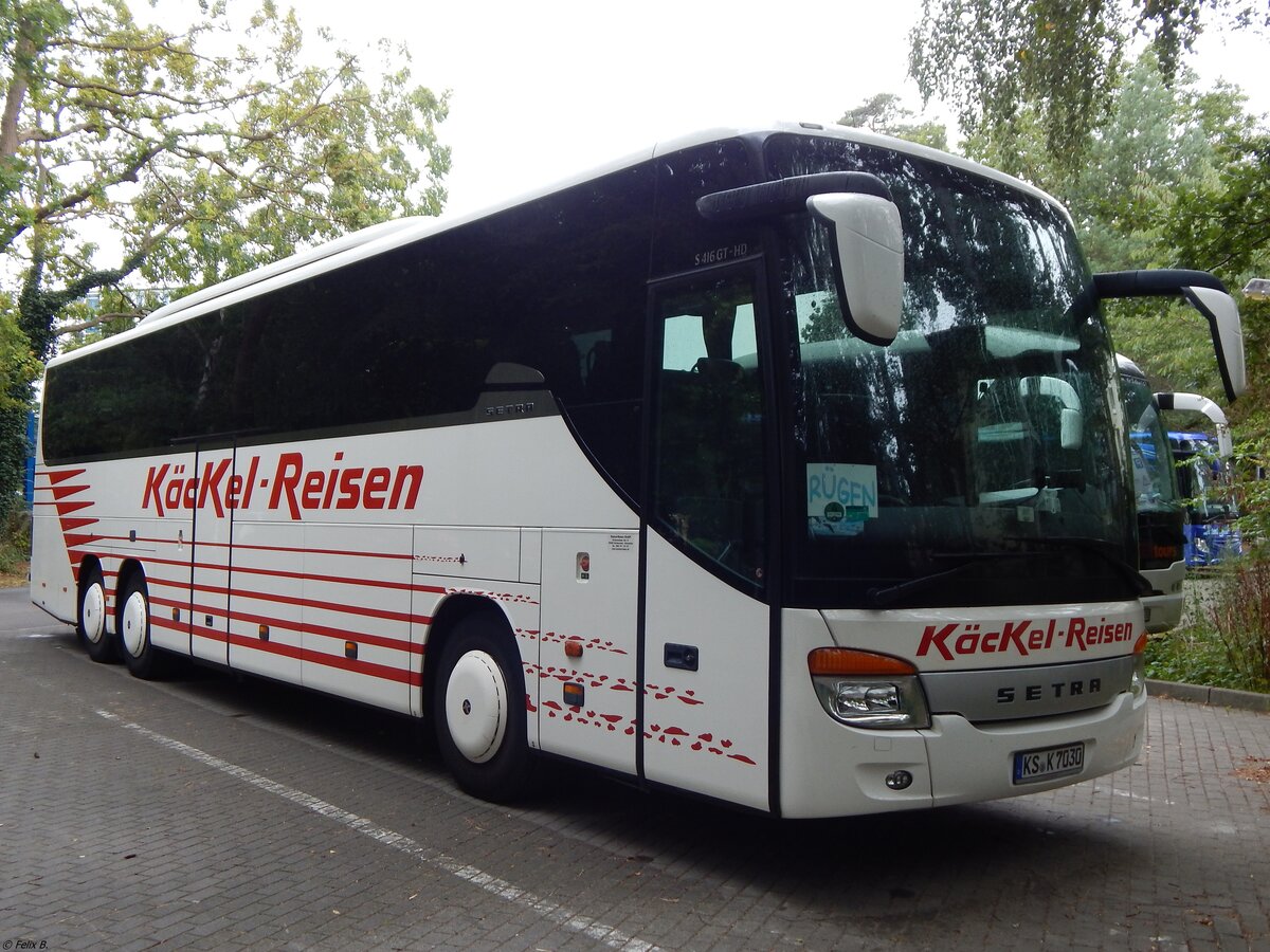 Setra 416 GT-HD von Käckel-Reisen aus Deutschland in Binz am 08.09.2019