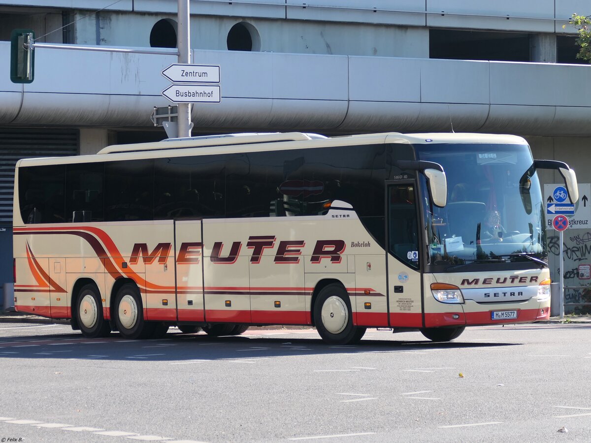 Setra 416 GT-HD von Meuter aus Deutschland in Berlin am 10.10.2021