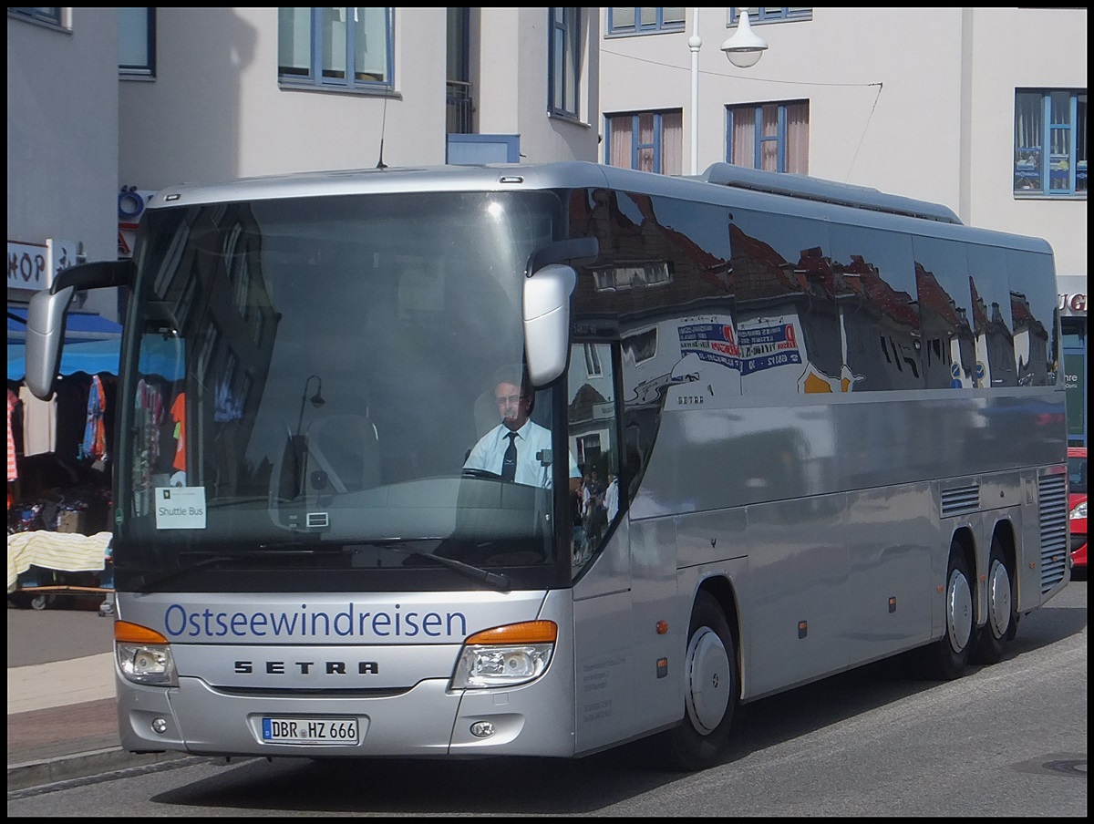 Setra 416 GT-HD von Ostseewindreisen aus Deutschland in Sassnitz am 29.08.2013