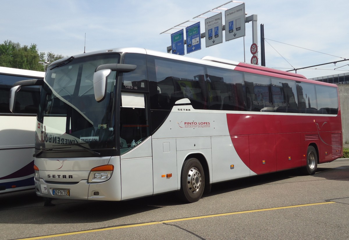 Setra 416 GT HD, Pinto Lops (P), Zurich Airport août 2014