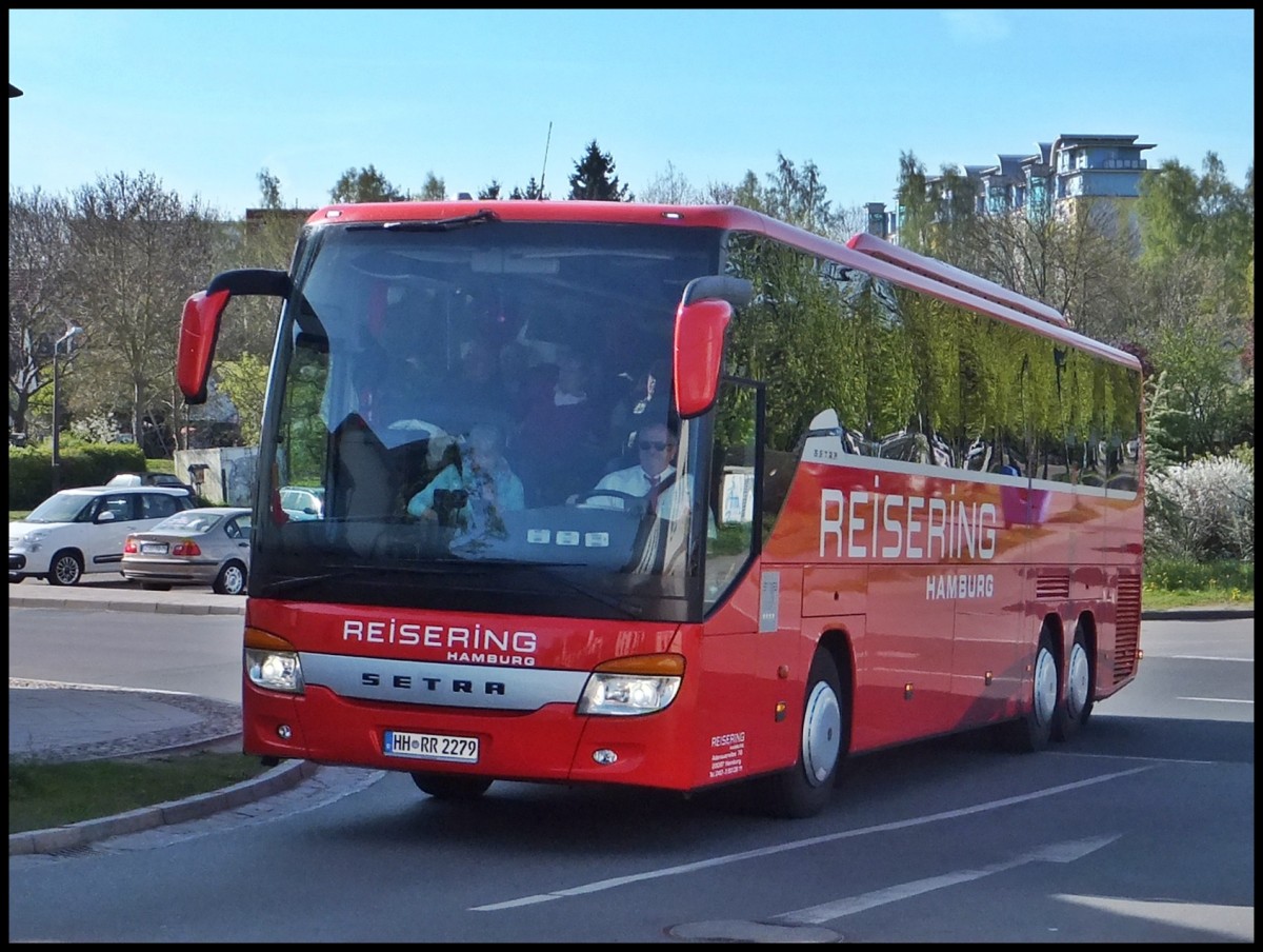 Setra 416 GT-HD vom Reisering Hamburg aus Deutschland in Bergen am 29.04.2014