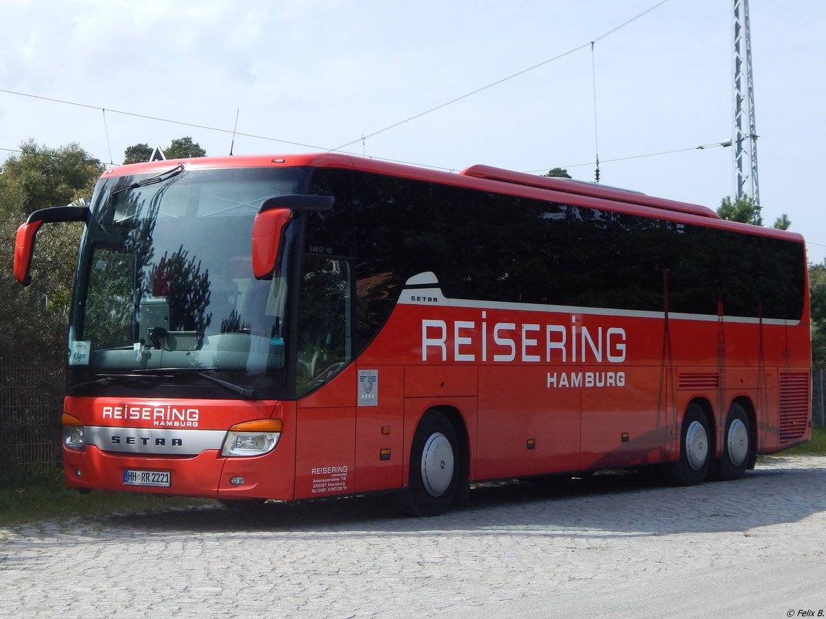 Setra 416 GT-HD vom Reisering Hamburg aus Deutschland in Binz am 26.08.2017