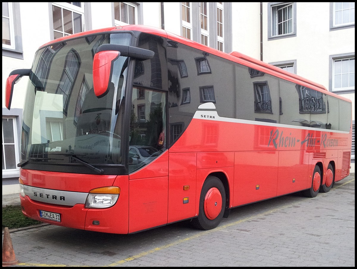 Setra 416 GT-HD von Rhein-Ahr-Reisen aus Deutschland in Sassnitz am 20.05.2013