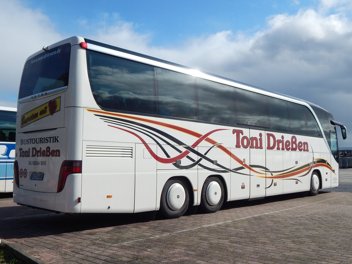 Setra 416 HDH von Bustouristik Toni Drießen aus Deutschland in Sassnitz am 06.10.2019