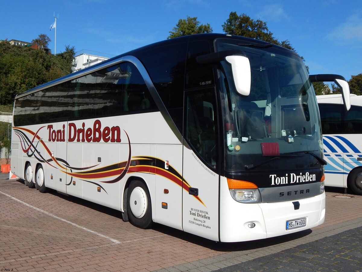 Setra 416 HDH von Bustouristik Toni Drießen aus Deutschland in Sassnitz am 06.10.2019