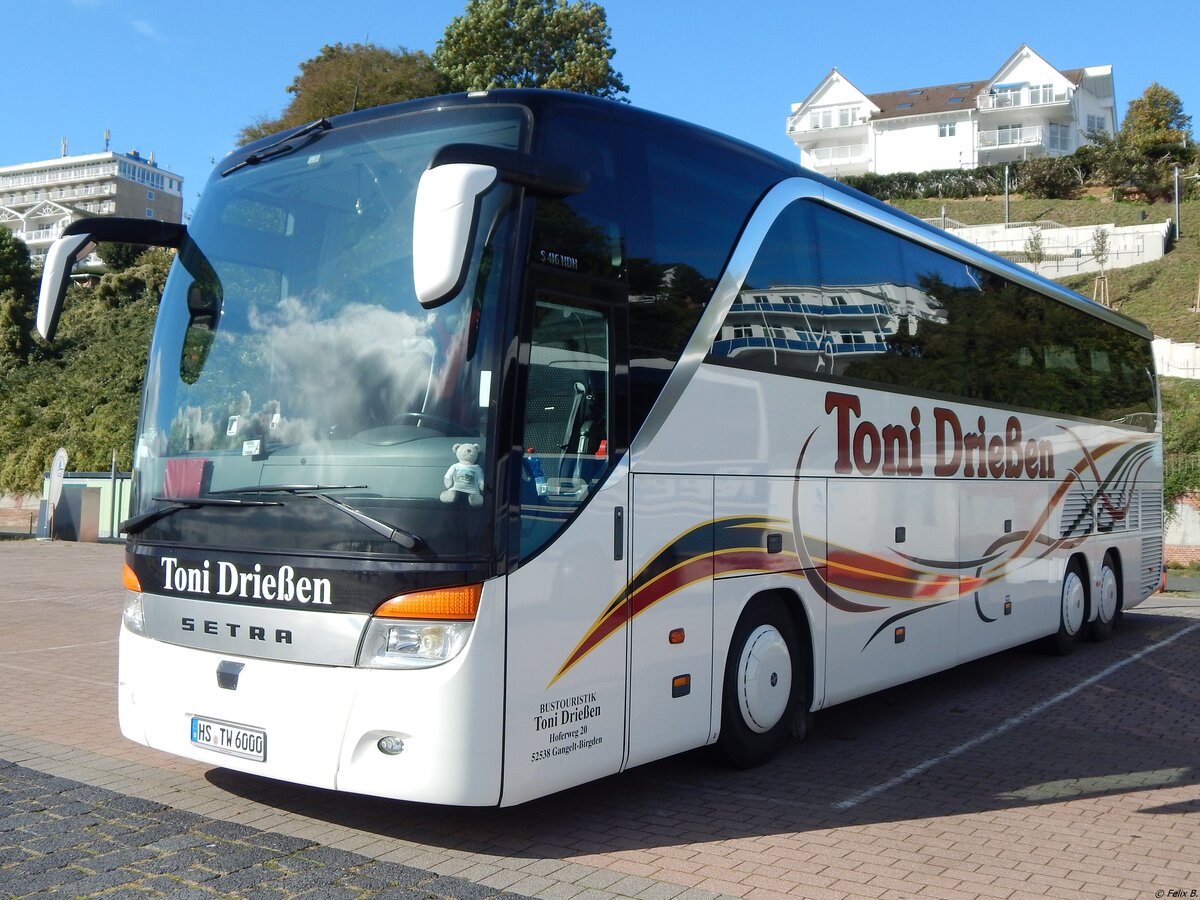 Setra 416 HDH von Bustouristik Toni Drießen aus Deutschland in Sassnitz am 06.10.2019