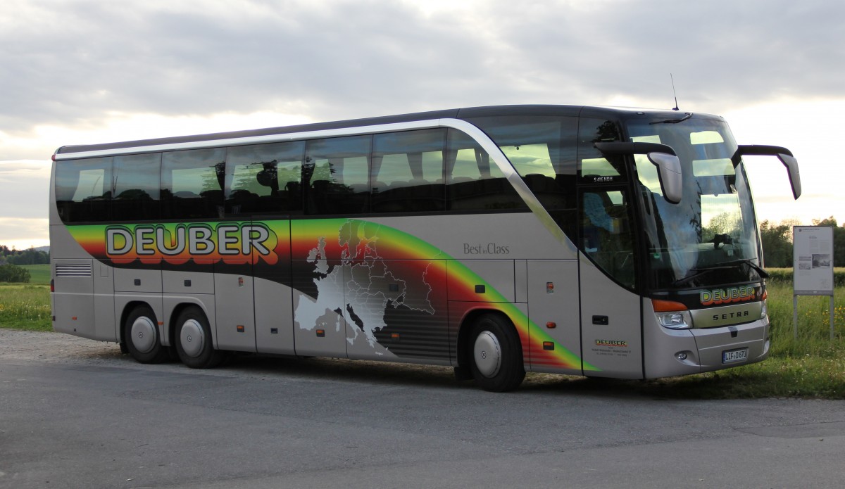 Setra 416 HDH, Deuber, Zollikofen près de Berne mai 2014