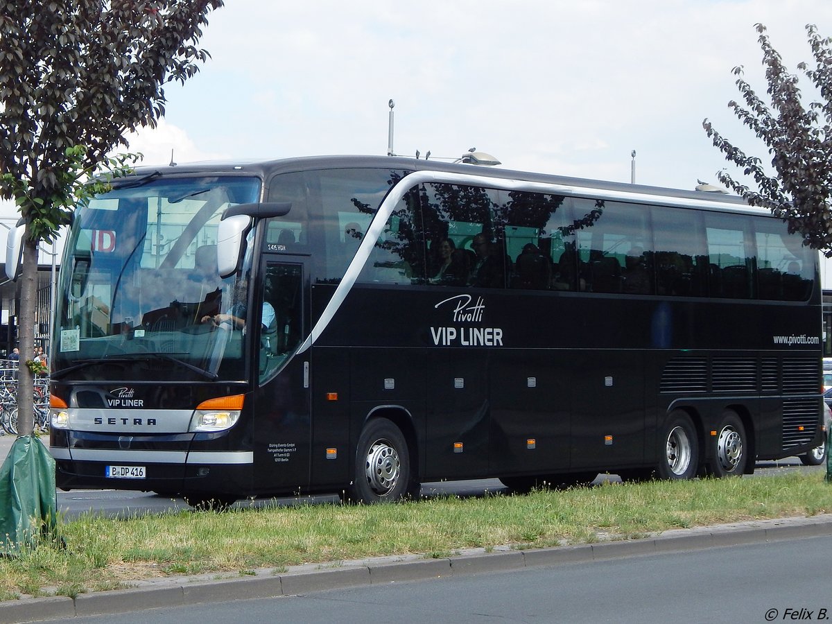 Setra 416 HDH von Düring Events aus Deutschland in Berlin am 09.06.2016