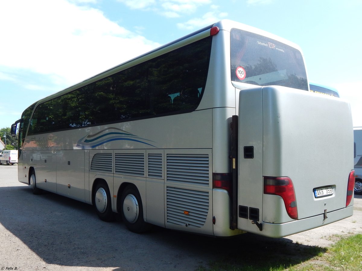 Setra 416 HDH von Fårbobuss aus Schweden in Binz am 20.05.2018