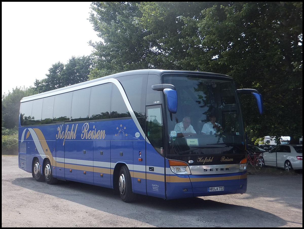 Setra 416 HDH von Kofahl Reisen aus Deutschland in Binz am 26.07.2013