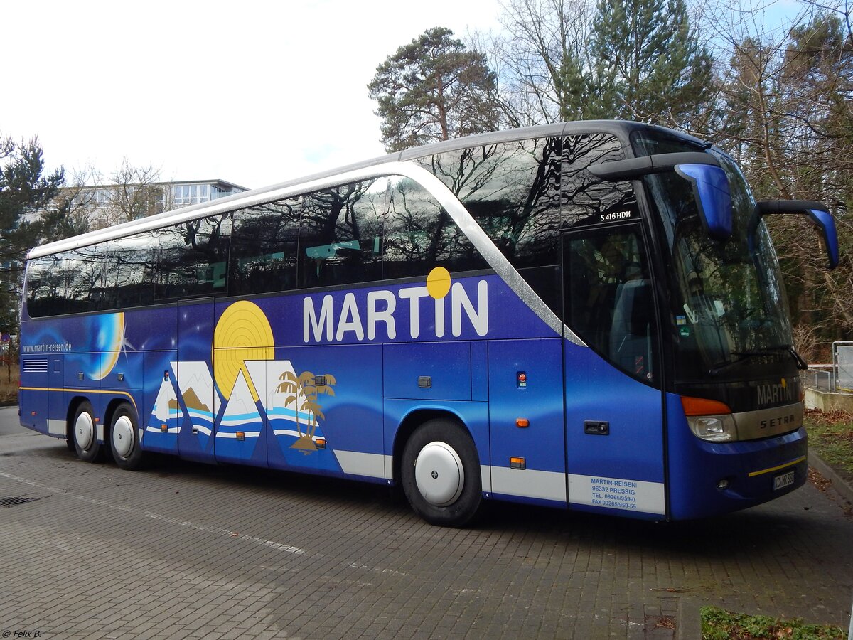 Setra 416 HDH von Martin-Reisen aus Deutschland in Binz am 08.03.2019