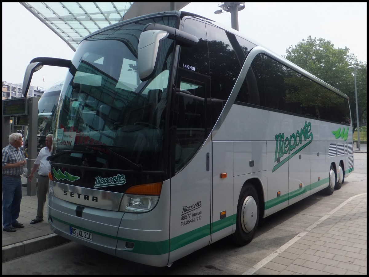 Setra 416 HDH von Nieporte aus Deutschland in Hamburg am 25.07.2013