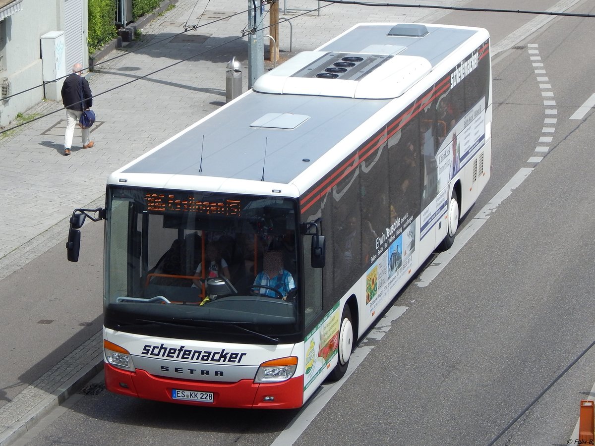 Setra 416 LE Business von Schefenacker aus Deutschland in Esslingen am 18.06.2018