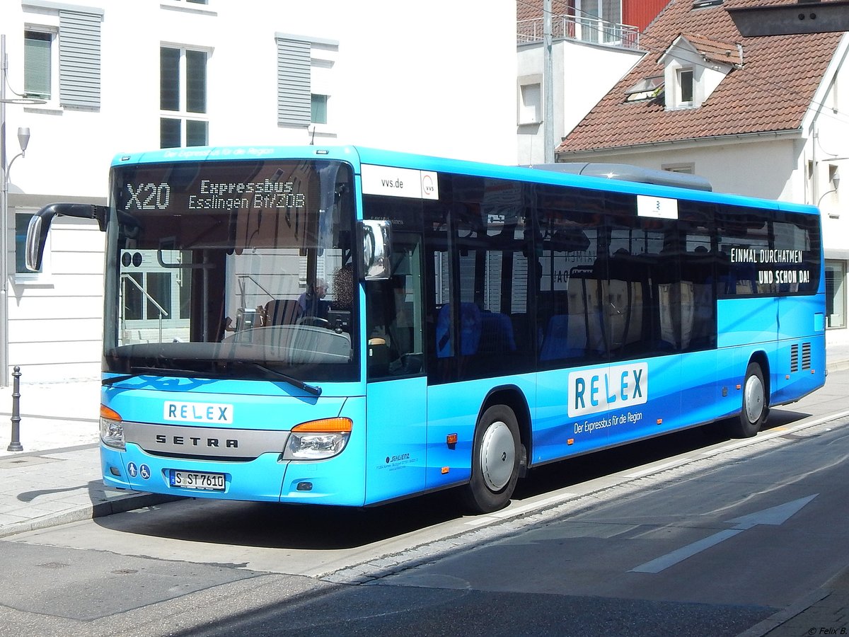 Setra 416 LE Business von Schlienz aus Deutschland in Esslingen am 18.06.2018