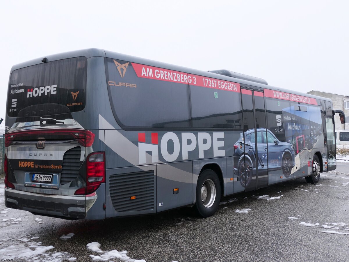 Setra 416 LE Business von URB aus Deutschland in Ueckermünde am 12.12.2021