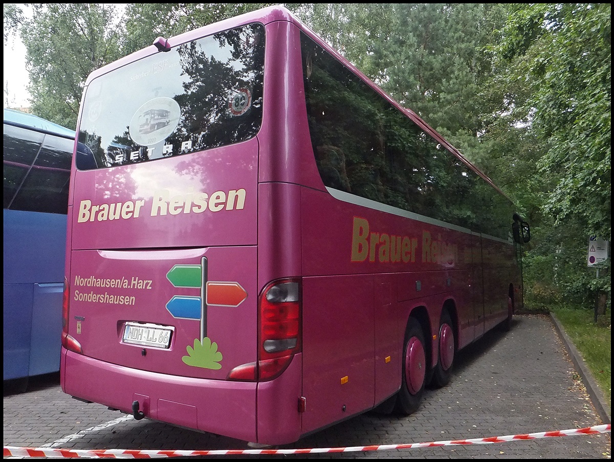 Setra 417 GT-HD von Brauer Reisen aus Deutschland in Binz am 30.07.2013