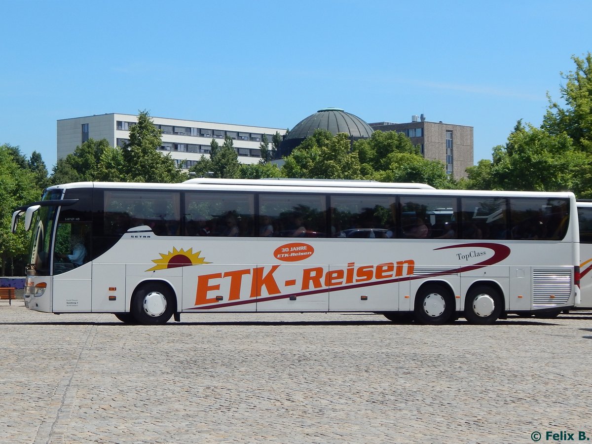 Setra 417 GT-HD von ETK-Reisen aus Deutschland in Potsdam am 07.06.2016