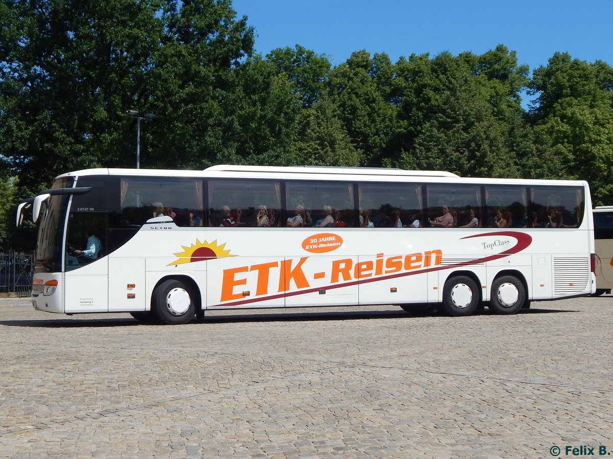 Setra 417 GT-HD von ETK-Reisen aus Deutschland in Potsdam am 07.06.2016