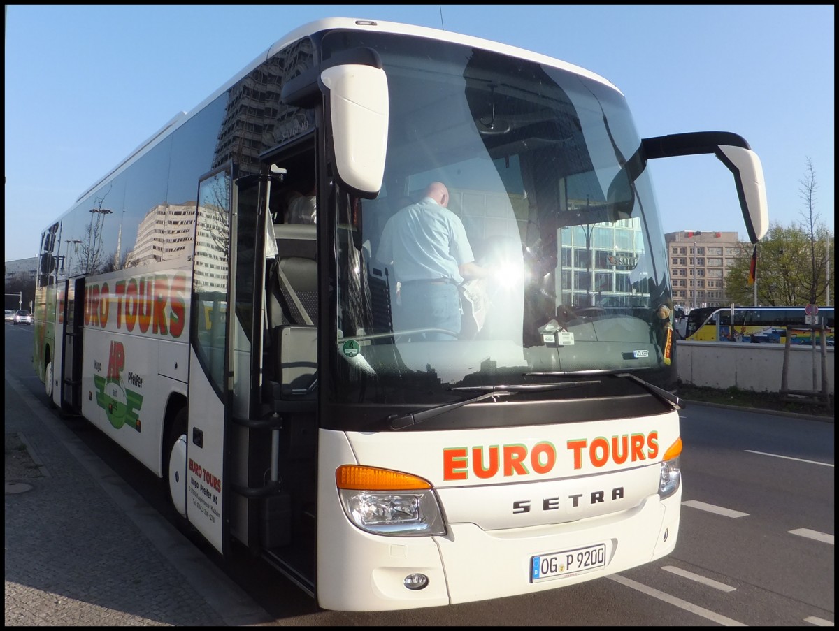 Setra 417 GT-HD von Euro Tours aus Deutschland in Berlin am 24.04.2013