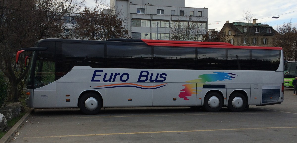 Setra 417 GT HD ex-Blaguss, Euro Bus, Zurich décembre 2014