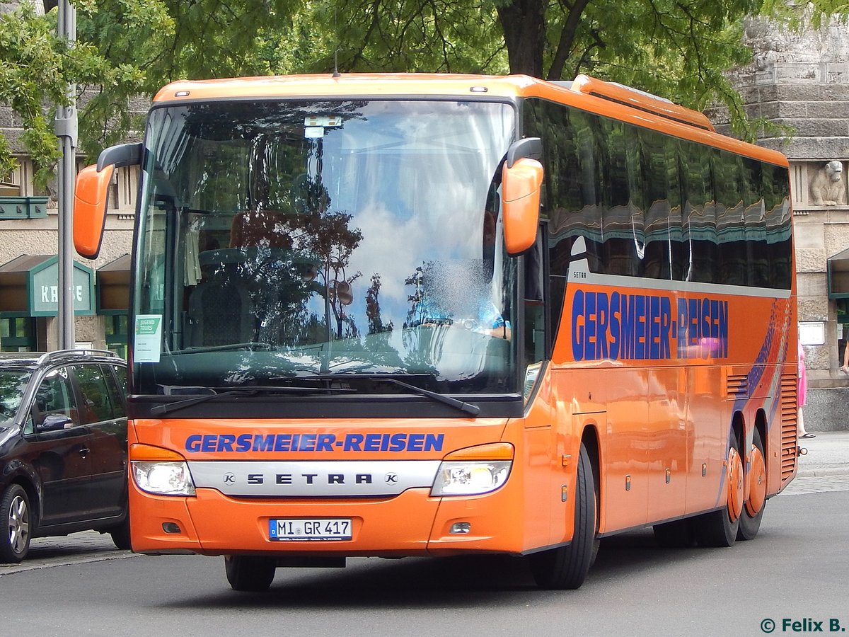 Setra 417 GT-HD von Gersmeier-Reisen aus Deutschland in Berlin am 24.08.2015