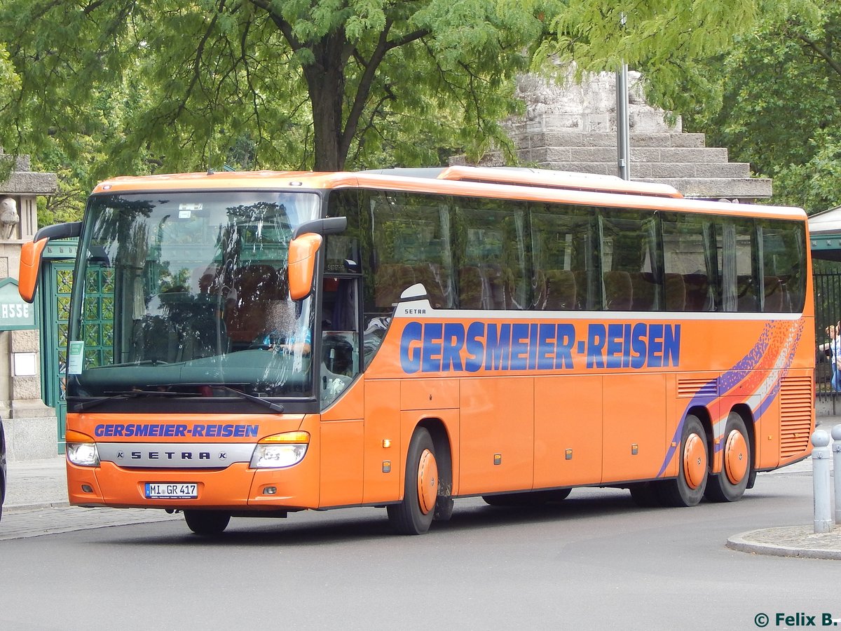 Setra 417 GT-HD von Gersmeier-Reisen aus Deutschland in Berlin am 24.08.2015