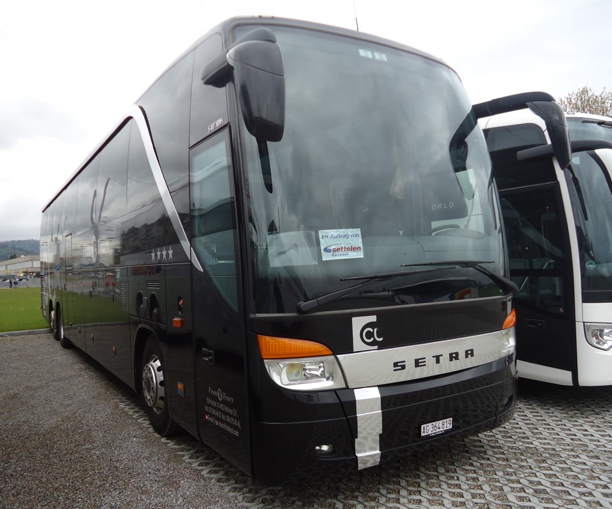 Setra 417 HDH, Fan Tours, Berne avril 2014