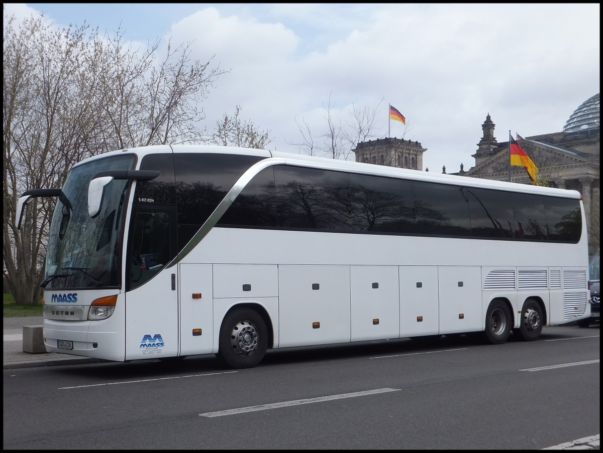 Setra 417 HDH von Maass aus Deutschland in Berlin am 25.04.2013