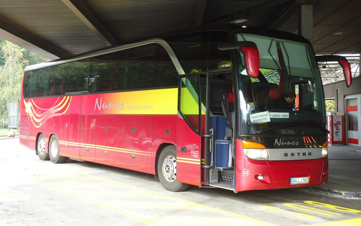 Setra 417 HDH, Nunes (Portugal), Pratteln septembre 2014