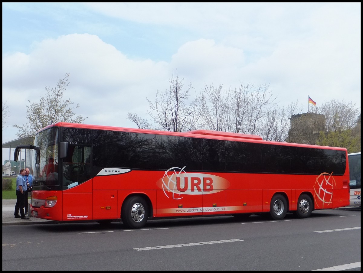 Setra 417 UL von URB aus Deutschland in Berlin am 25.04.2013   
