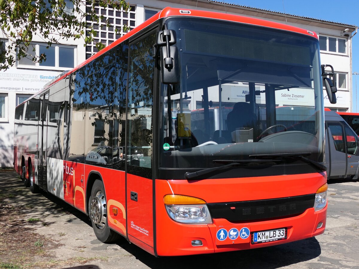 Setra 418 LE Business von URB aus Deutschland in Ueckermünde am 19.04.2020