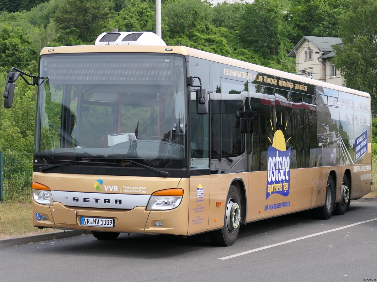 Setra 418 LE Business der VVR in Sassnitz am 28.06.2020