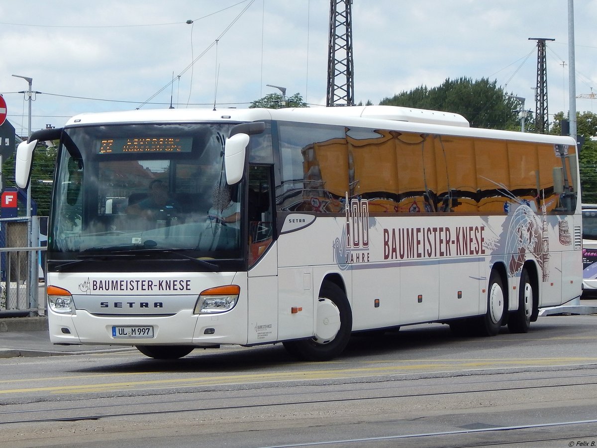 Setra 419 UL von Baumeister-Knese aus Deutschland in Ulm am 19.06.2018