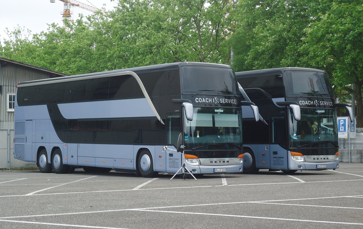 Setra 431 DT Coachs Service, Berne été 2015