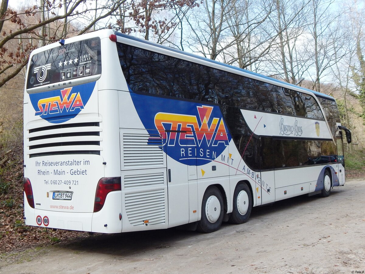 Setra 431 DT von Die Busfahrer Touristik/Stewa aus Deutschland in Binz am 14.04.2019