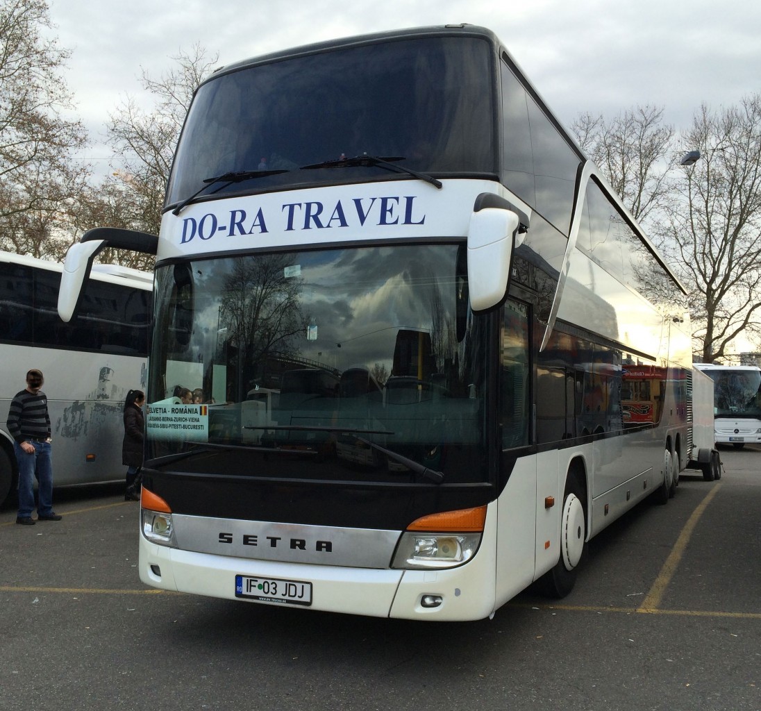 Setra 431 DT, Do-Ra Travel, Zurich, décembre 2014